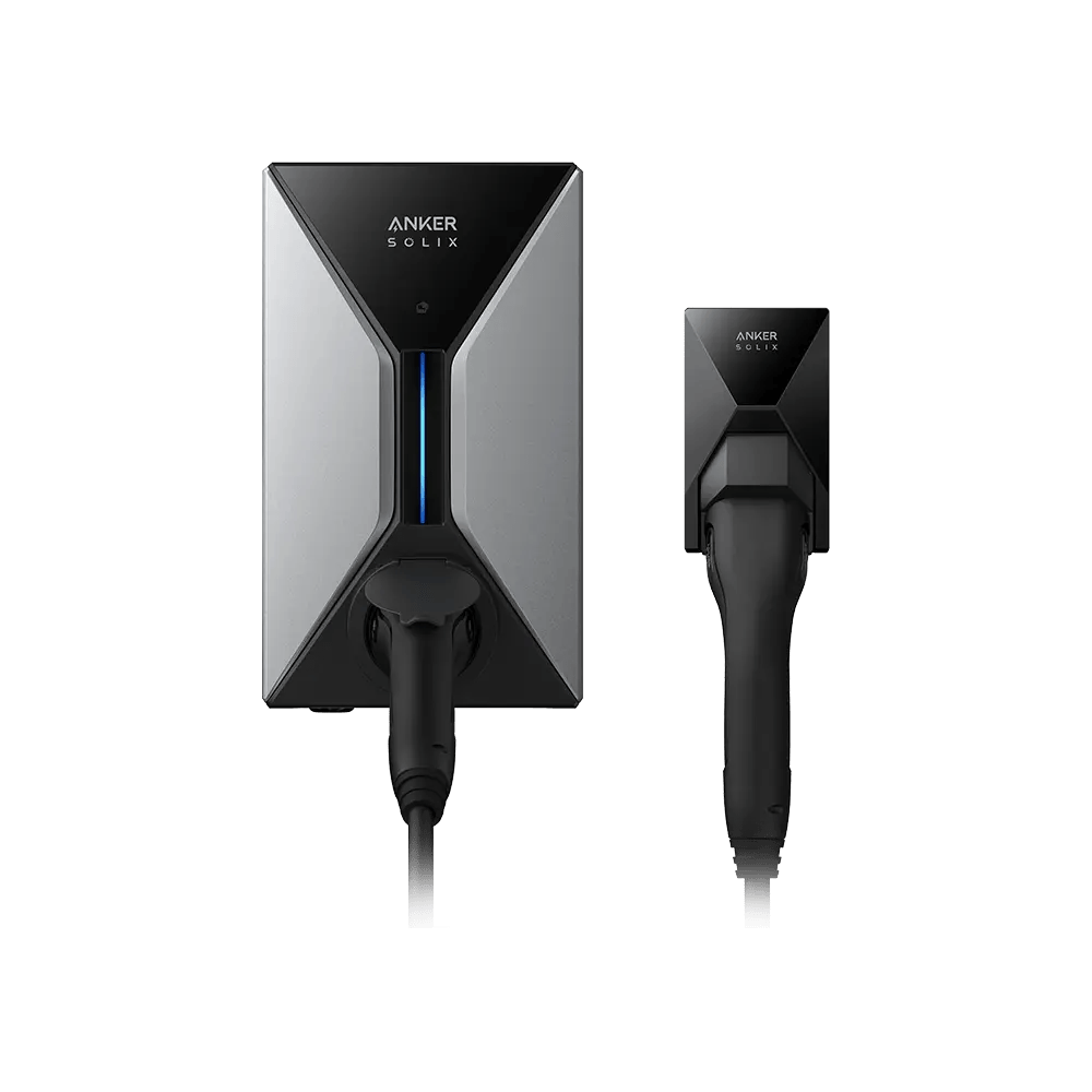 Anker SOLIX V1 Smart EV Charger 22 kW im Test – dreiphasige Wallbox mit Typ-2-Ladebuchse und Touchdisplay