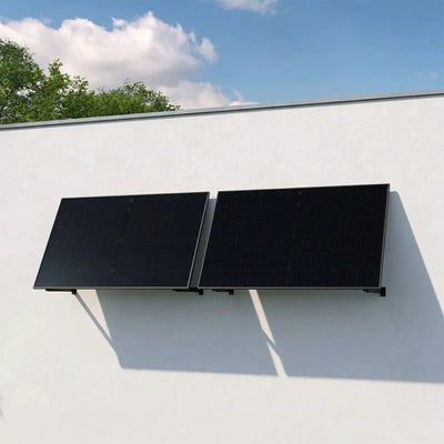 Balkonkraftwerk 1000 W – Halterung für Balkon und Fassade im Lieferumfang