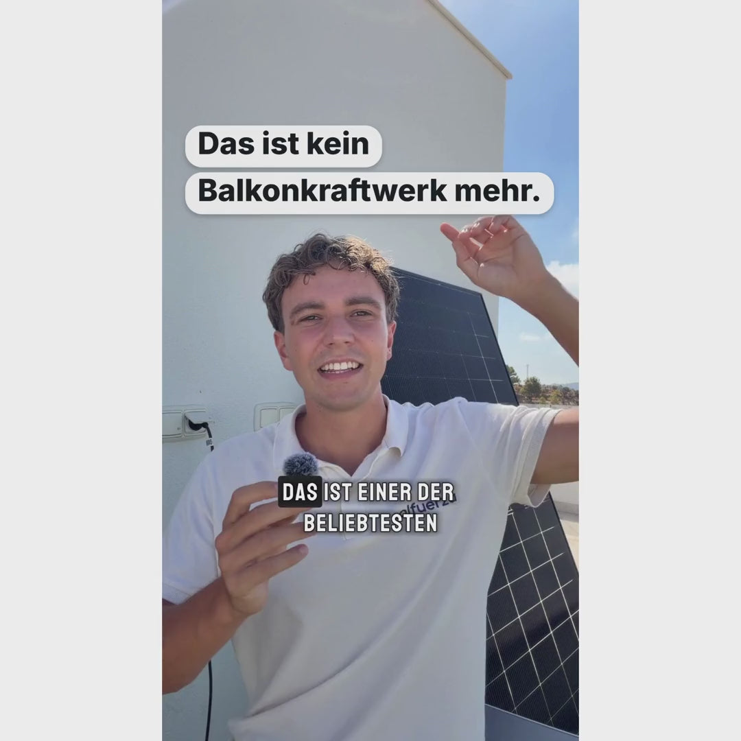 Video laden: Produktvideo zum Anker SOLIX Solarbank 4 E5000 Pro Heimspeicher